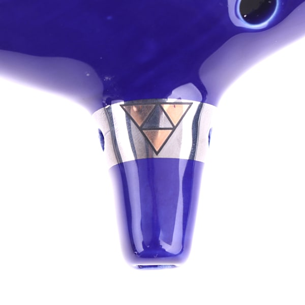 12-håls Keramisk Alto C Ocarina Legend Of Blue Instrument