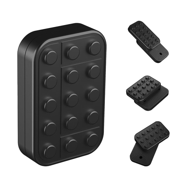Metal Fidget Slider Magnetisk Haptisk Slider EDC Brick Blocks Legetøj Orange