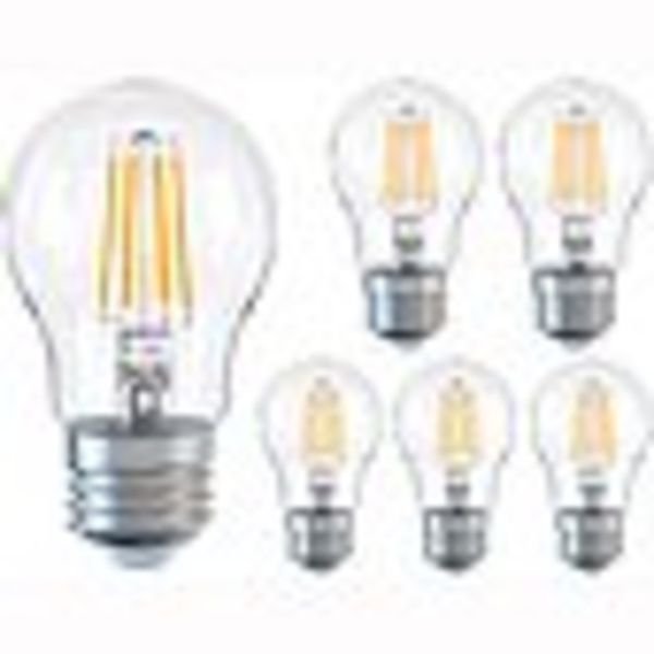 Dimbar energisparande glödlampa E27, 6 W (motsvarande 60 W)