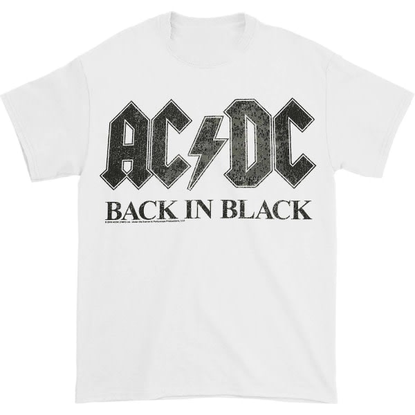 AC/DC ryg i sort T-shirt ESTONE XXXL