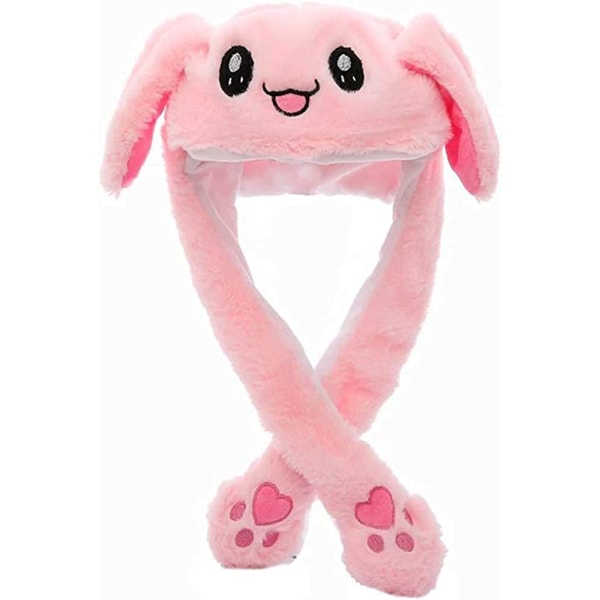 Bunny Hat Øre Moving Jumping Rabbit Hat Funny Cute P