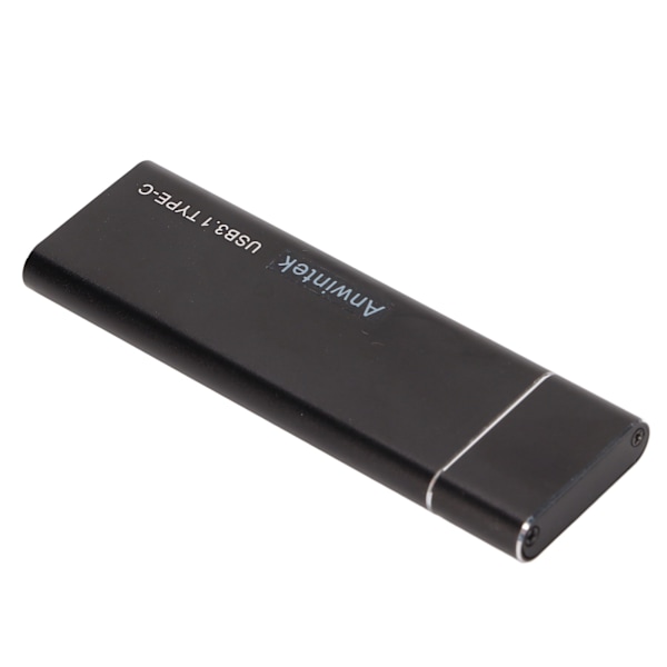 SSD-kabinet M.2 NGFF PCIE NVMe til USB3.1 10G Høj hastighed 2230/2242/2260/2280 Bærbar harddiskboks 0.1