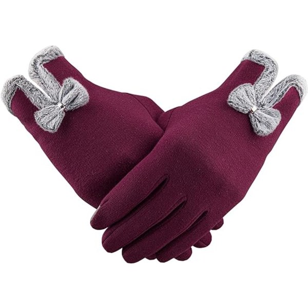 Dame Vinterhandsker Varme Touchscreen Handsker Vindtætte Handsker til