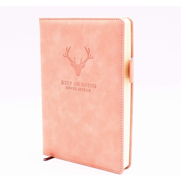 A5-anteckningsböcker - 8,3\"×5,7\" - 360 sidor - Pink