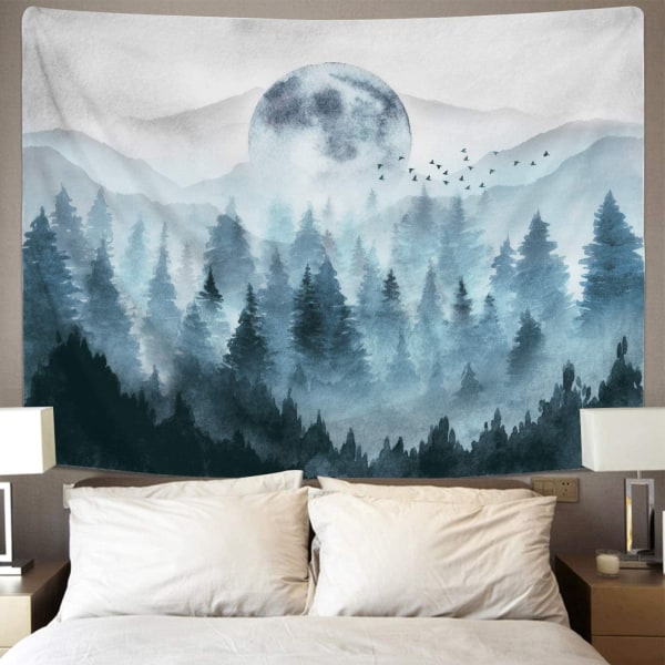 Misty Forest Tapestry Misty Mountains Tapestry