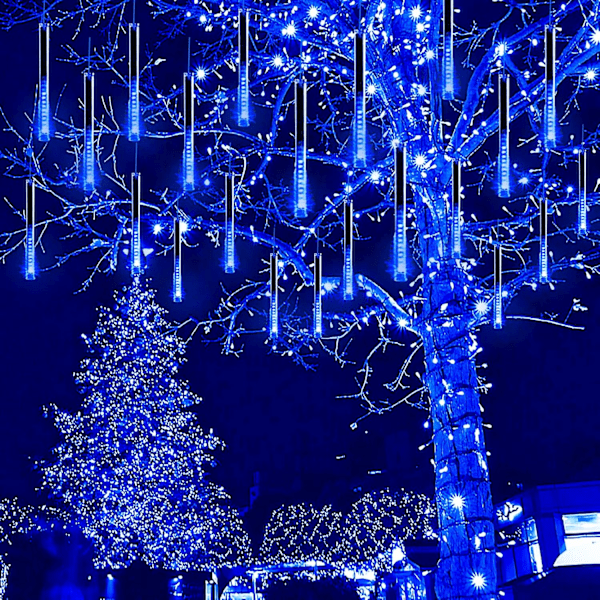 Udendørs julebelysning, Meteor Shower Lights Faldende Regnlys