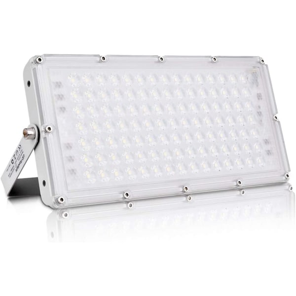 LED projektør lys IP66 vandtæt sikkerhedslampe 6500K kølig hvid