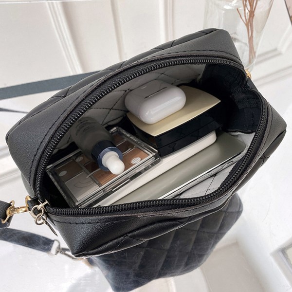 Mode Casual Crossbody-tasker til damer Luksuriøse kvaster White