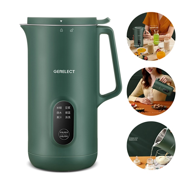 Soyamelk Maskin Soyamelk Maker Elektrisk Juicer Blender