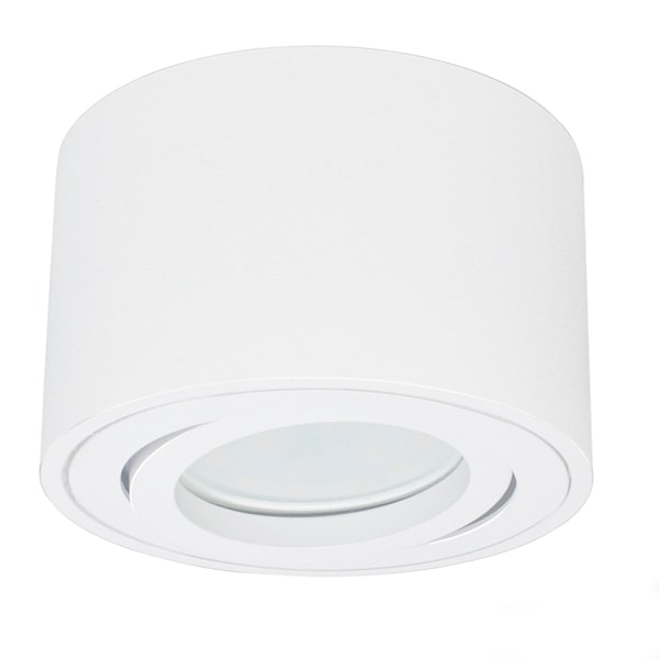 Justerbar LED-spot til montering på overflade ?80x50mm loft