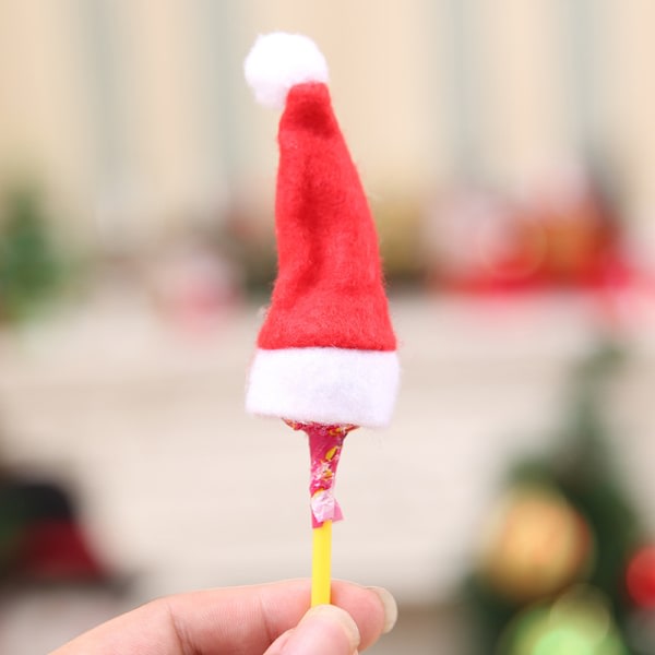 20st juldekoration föremål Mini jul hatt jul Lol
