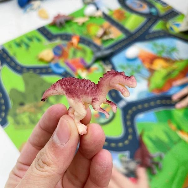 Dinosaur Adventskalender til Børn 2024, 24 Dages Nedtælling Dino Kalender Legetøj, Adventskalender, Julegave