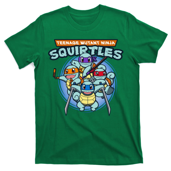 Teenage Mutant Squirtles T-paita ESTONE XXXL