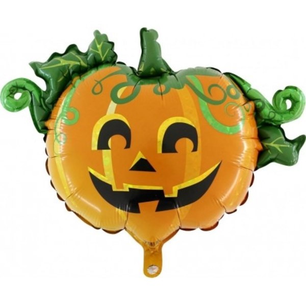 Folieballong - Linky Scary Pumpkin 43 cm multifärg