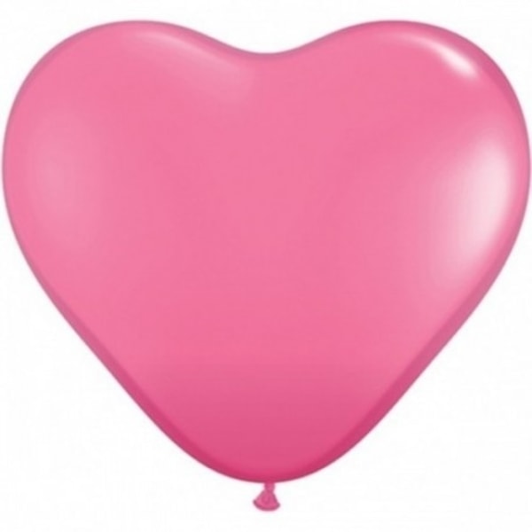 Hjärtballonger Rosa Rosa