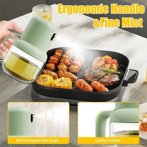 Suihkepullo öljylle/viinietikalle 180ml Green