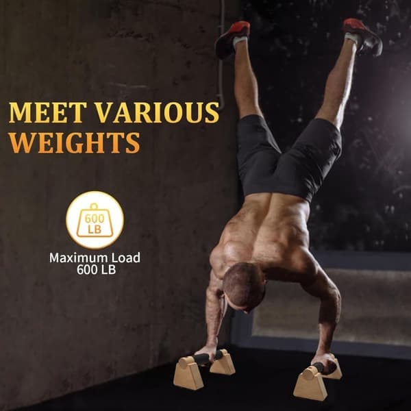 Calisthenics Equipment for Handstands & Push-ups, Push Up Bars & Training Support for Men