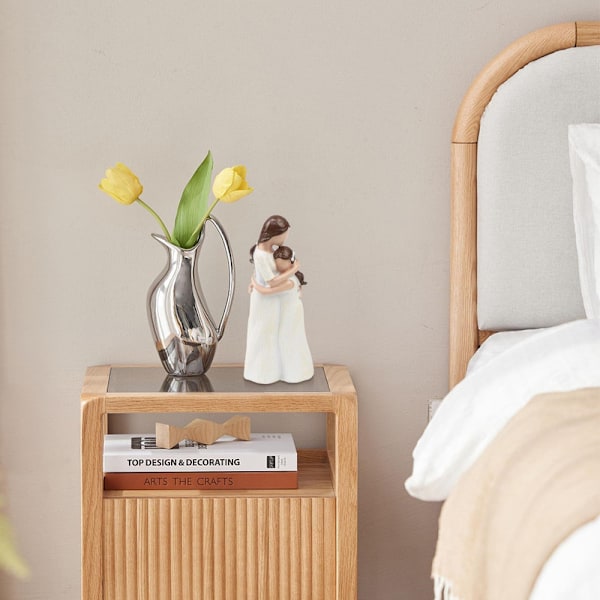 "Mamma och Dotter" Skulptur i Resin – Perfekt Present till Mors Dag, Födelsedag & Inredning