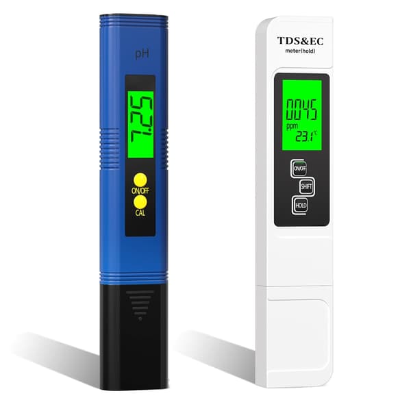 pH-måler 4-i-1 – Digital vandkvalitetstester til pH, TDS, EC og temperatur, akvarium & pool