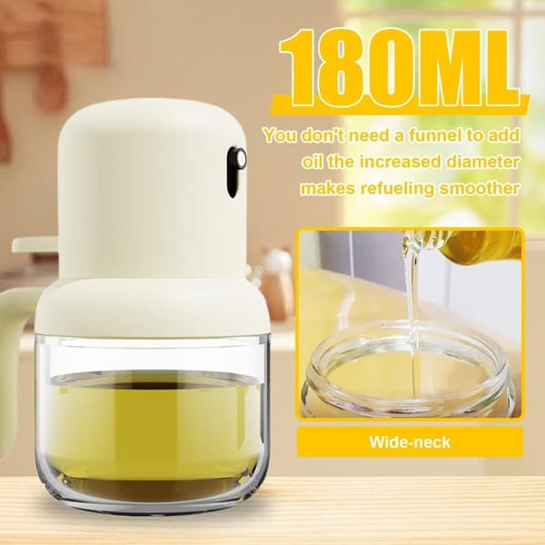 Suihkepullo öljylle/viinietikalle 180ml Beige