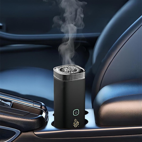 Aromadiffusor aroma diffuser Elektrisk Elektrisk aromalampa Med kryddlåda-Grå