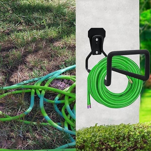 Slangeholder Vandrørsorganisator til Have & Garage Black