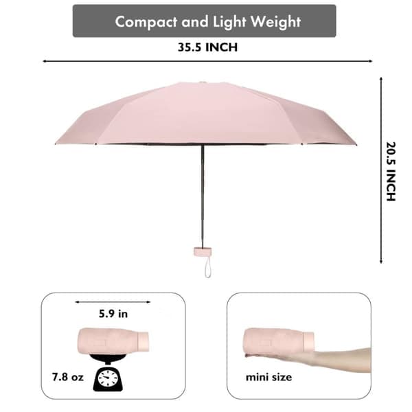 Elegant Automatisk Paraply 90cm til Stilbevidste Pink