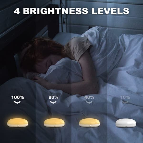 Extra Strong Digital Alarm Clock for Deep Sleepers | With Bed Shaker + Adjustable LED Lighting | Dual Alarm & Snooze Function gul