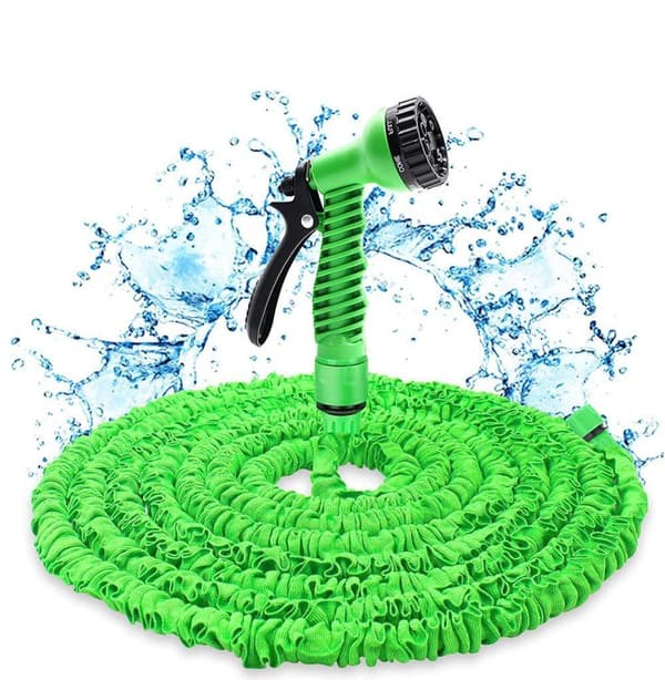 Magic Hose Ekspanderende Vandslange / Haveslange Grøn 7.5 meters
