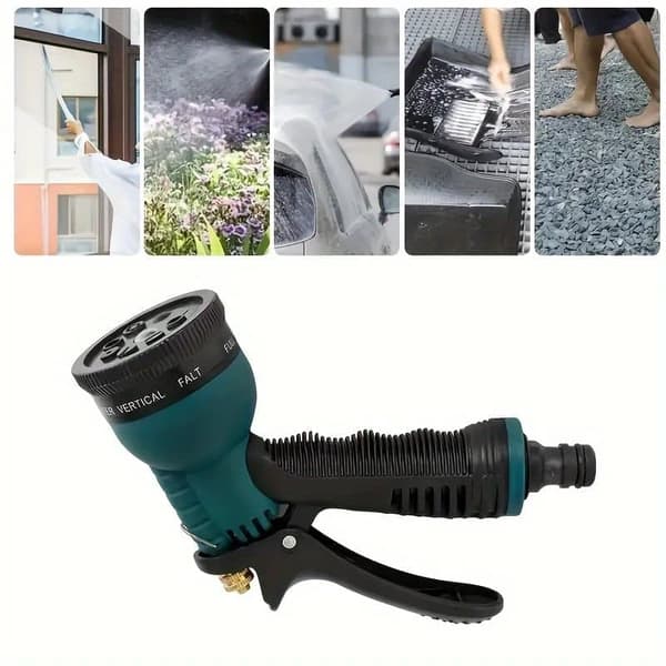 Nozzle for Garden Hose - 8 Different Water Jets