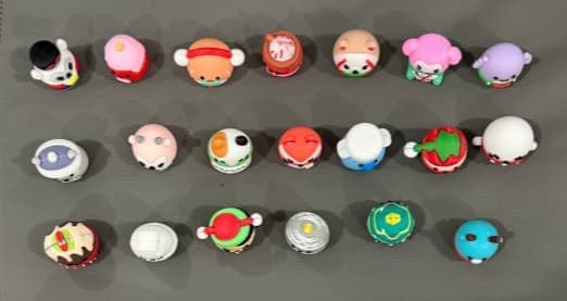 Moorle Micromallows Squishmallows PVC 24-dages Julekalender med Legetøj