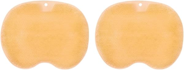 Fot- och ryggskrubbare för duschen Yellow 2 Piece
