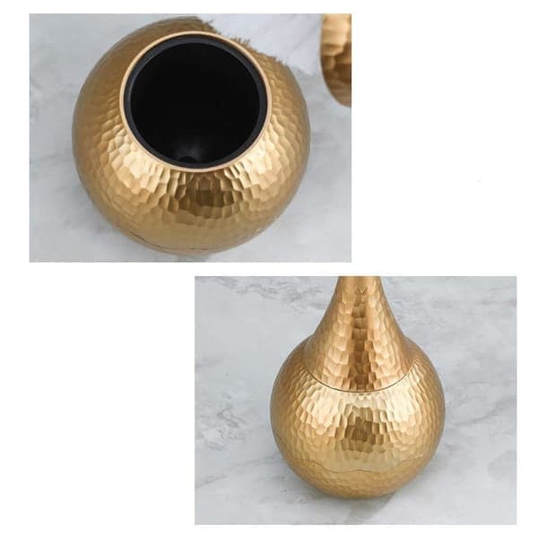 Toilet Brush with Holder guld