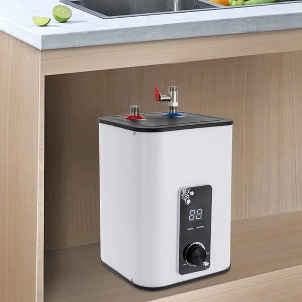1500W 8L Mini Tank Vattenberedare - Omedelbar Varmvatten Elektrisk Underskåpsberedare