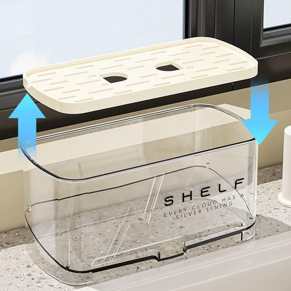 Dish Drying Rack – Removable Holder | Storage for Dish Organization – For Housework, Kitchen Routines, Sink Hygiene, and Daily Use vit