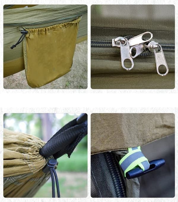 Riippumatto - 290*140cm Military green