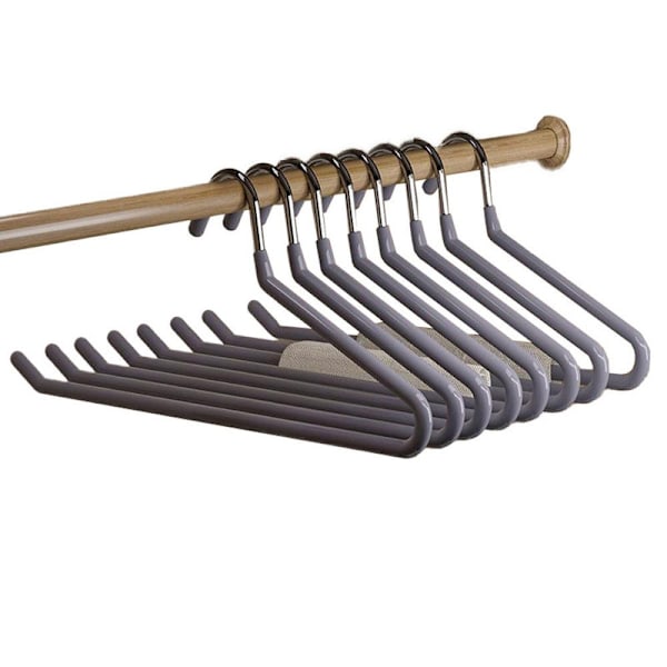 Galge/Byxhängare  i Metall, Klädhängare Platsbesparande Design, Garderob Organizer 5-Pack Gray 