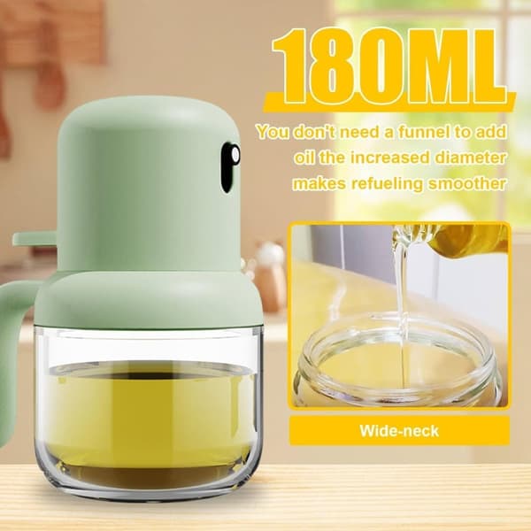 Suihkepullo öljylle/viinietikalle 180ml Green