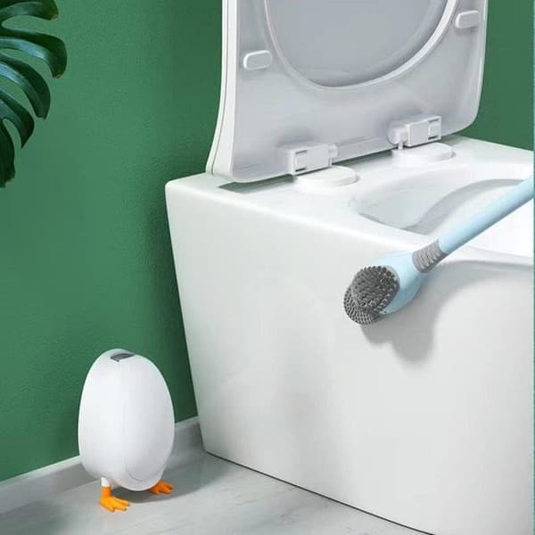 Toiletbørste med Opbevaringskrog Blue