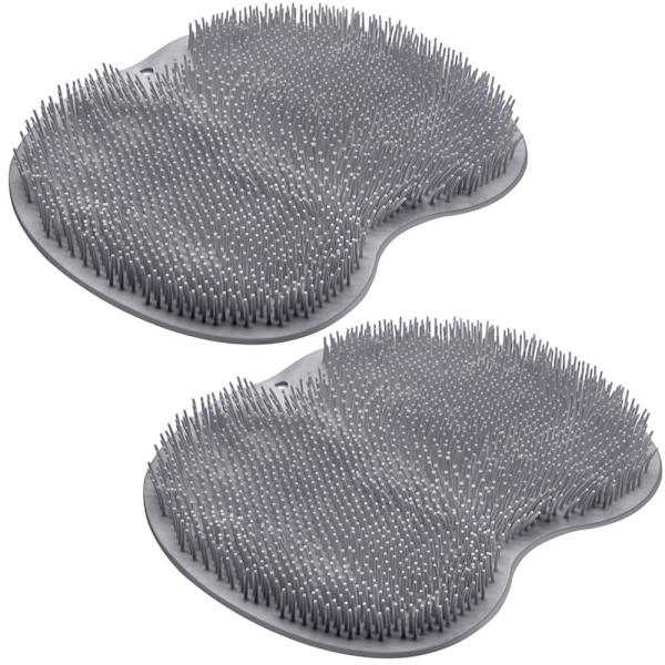 Fot- och ryggskrubbare för duschen Gray 2 Piece