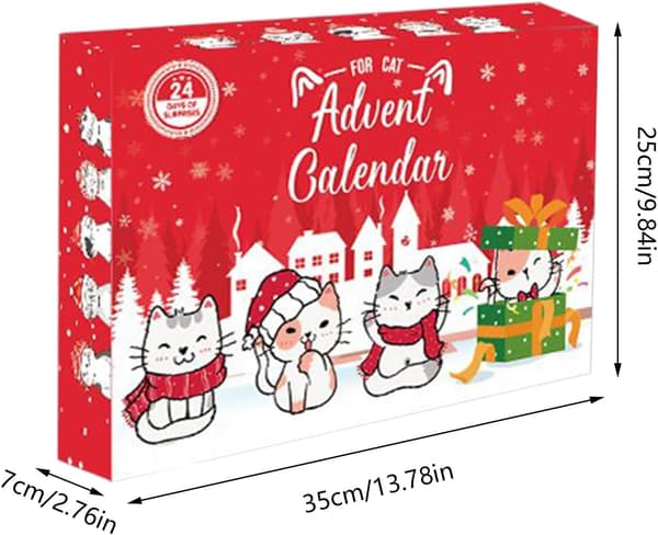 Julekalender til katte 2026 – 24 dages julenedtælling med kattelegetøj til killinger og katteelskere