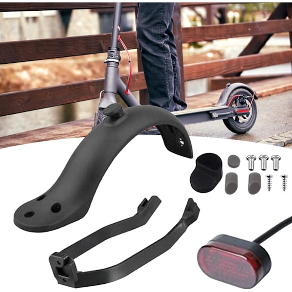 Bagskærm til Xiaomi 1S/M365 elektrisk scooter - Sort
