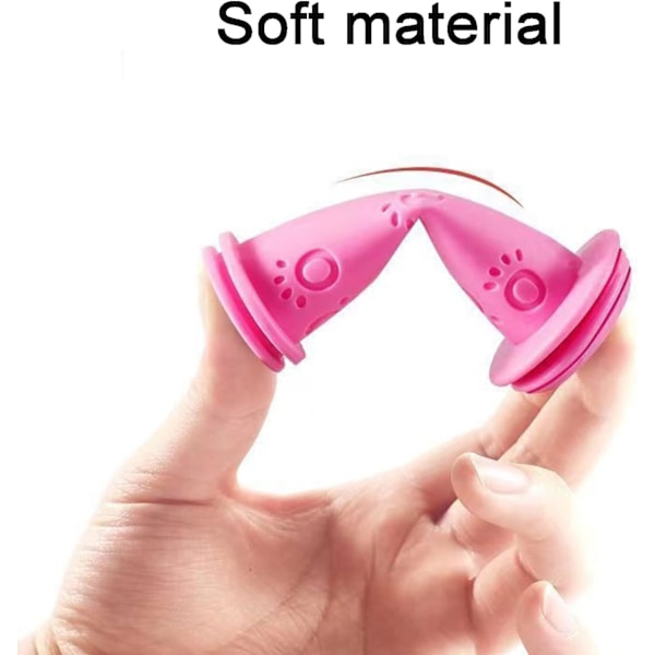 2 Par Cykelstyrgreb Scooterstyrgreb Skridsikre Gummisvampegreb til BMX/MTB/Drenge og Piger Børne Scootercykler (Pink)