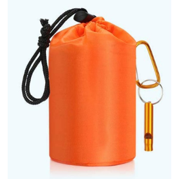 Nödsovsäck Survival Bag 2-pack | Överlevnadssovsäck Nödsovsäckar Emergency Bivy Sack | Bärbar Nödfilt Överlevnad