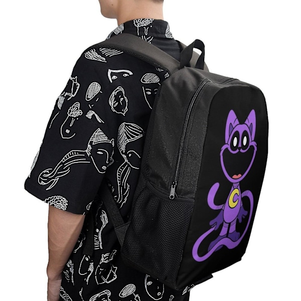 a1 Smiling Critters CatNap Ryggsekk for Jenter Gutter Smiling Critters CatNap Ryggsekker Skoleutstyr wru1