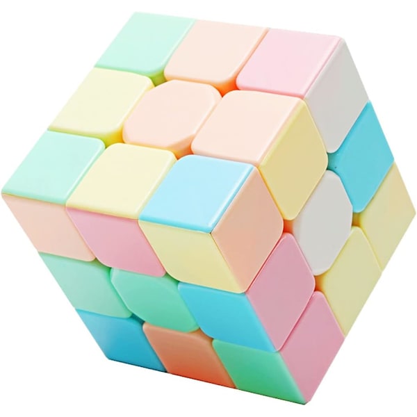 CuberSpeed Moyu MoFang JiaoShi Macaron Meilong 3x3 stickerless Magic Cube MFJS MEILONG 3x3x3 Cubing Classroom Meilong 3x3 Macaron Speed Cube