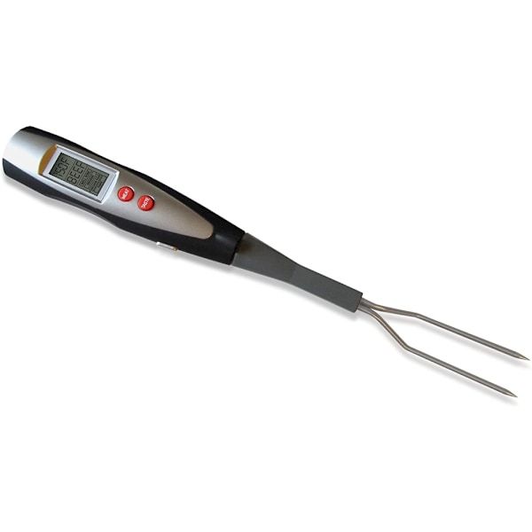 Elektronisk Grillgaffel Termometer Biff Lammkotletter Fläskkotletter BBQ Bakgrundsbelyst Display Utomhusgrill Baktermometer
