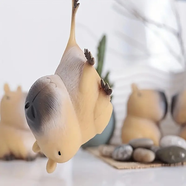 Capybara Avkopplingsspel - Snabb studs, hållbart gummi, unik djurklämleksak, perfekt för festpresenter och semestergåvor