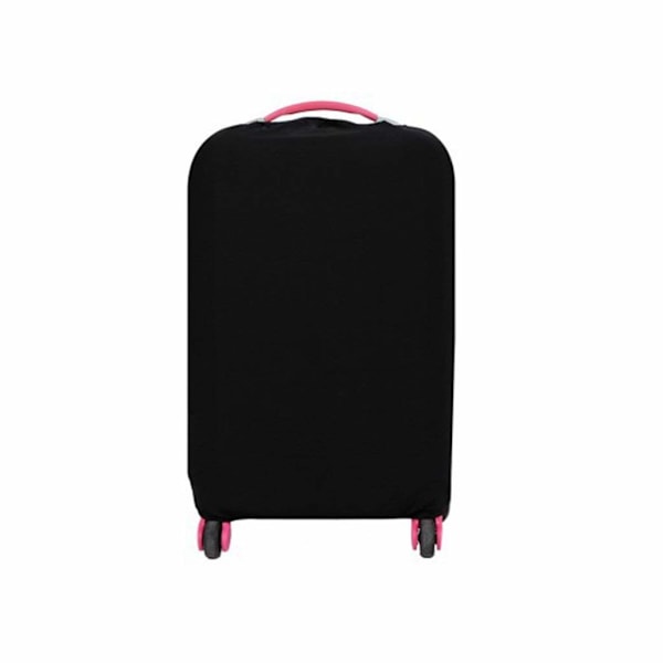 Suitcase Cover, Elastic Waterproof Dustproof Suitcase Cover for 24 Inch, Black, M