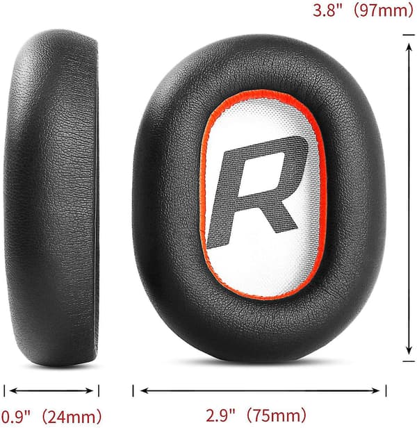 Erstatningsøreputer for Plantronics Voyager 8200 Uc/Backbeat Pro2 Stereo Bluetooth-hodetelefoner (Svart){hw}